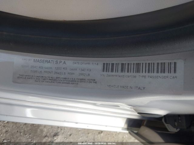 Maserati Ghibli S Q4 Image 8