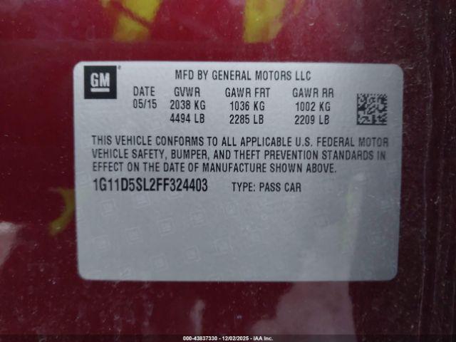 Chevrolet Malibu 2lt Image 5