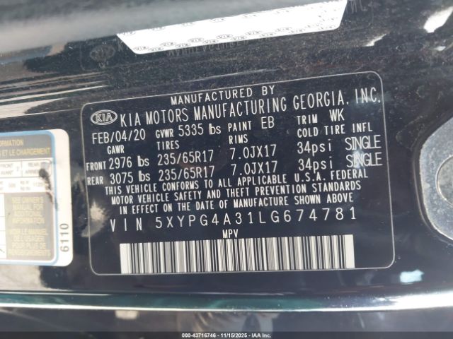 Kia Sorento 2.4l Lx Image 14