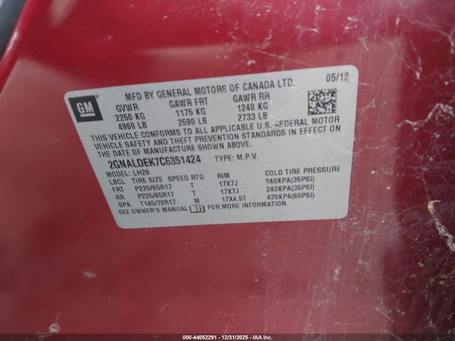 Chevrolet Equinox 1lt Image 6