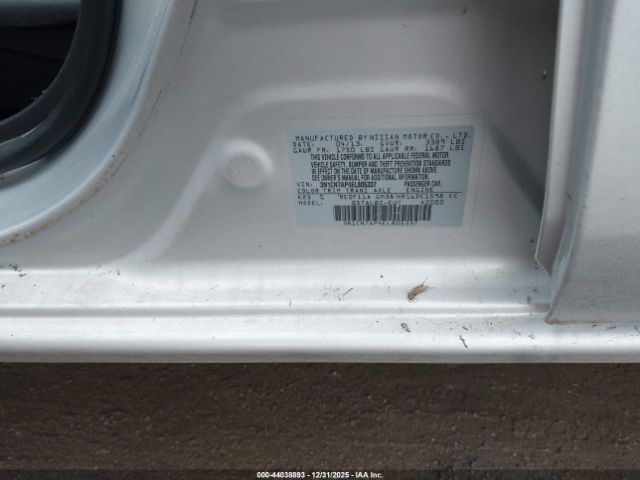 Nissan Versa 1.6 Sv Image 13