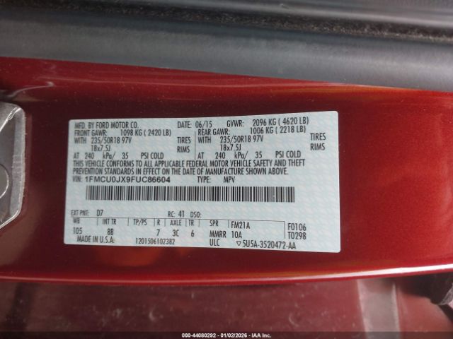 Ford Escape Titanium Image 13