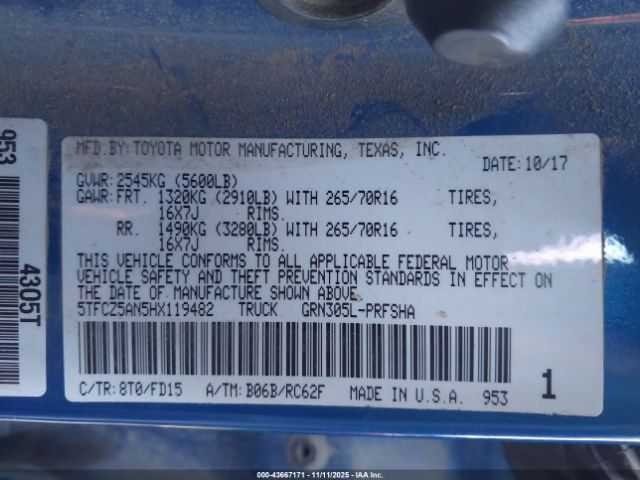 Toyota Tacoma Trd Off Road Image 16