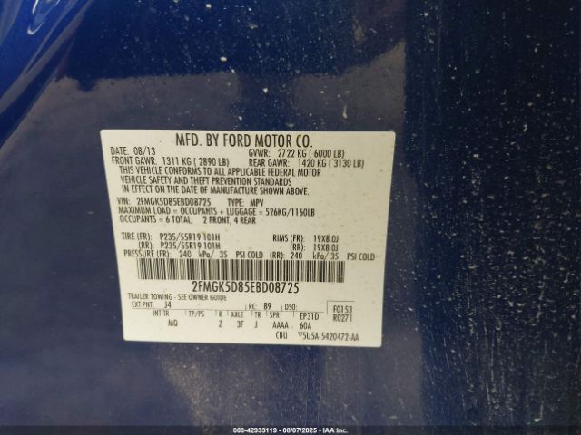 Ford Flex Limited Image 7