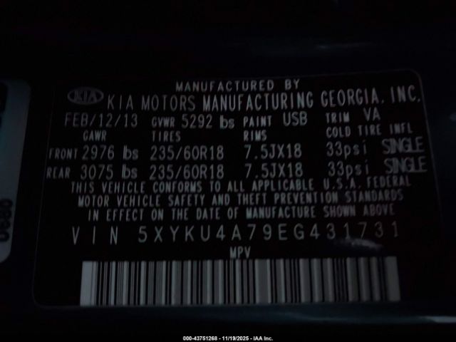 Kia Sorento Ex V6 Image 7