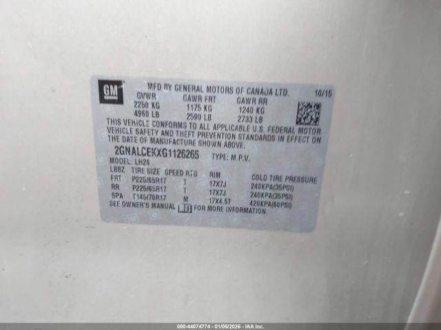 Chevrolet Equinox Lt Image 8