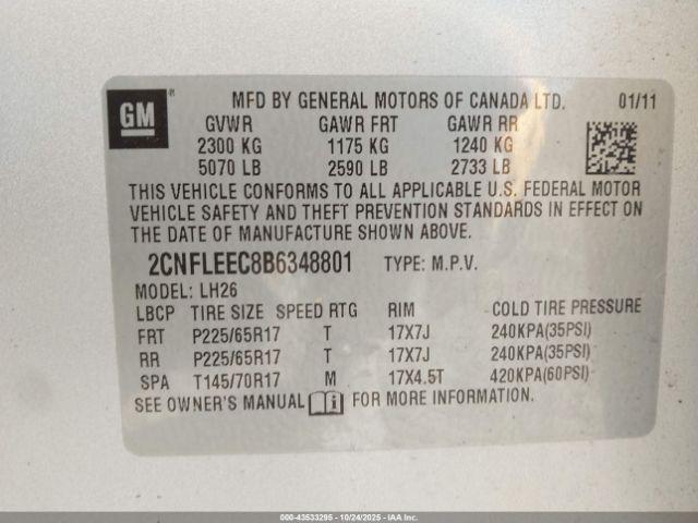 Chevrolet Equinox 1lt Image 10