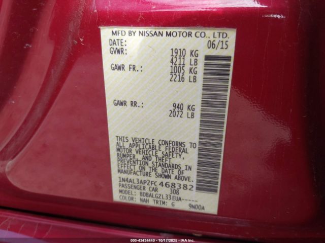 Nissan Altima Image 8