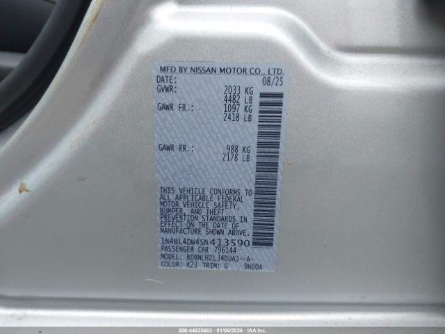 Nissan Altima Sv Awd Image 8