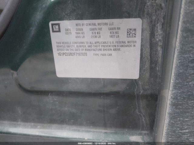 Chevrolet Cruze 1lt Auto Image 9